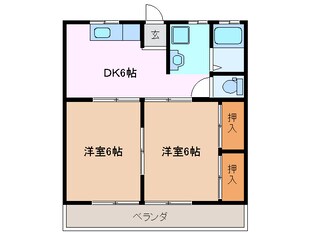 平田町駅 徒歩23分 1階の物件間取画像